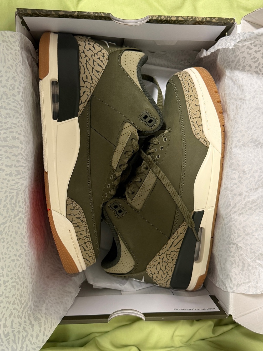 Brand New Air Jordan 3 Retro "Patchwork" - Size 9.5US